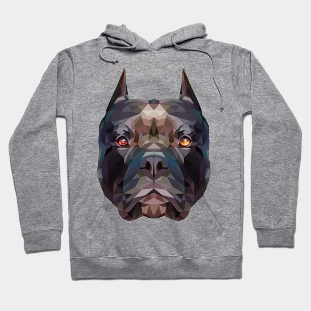 American bully Hoodie by DmitryPayvinart